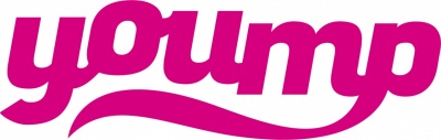 Yoump Trampolinparker logotyp