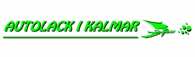 Autolack i Kalmar logotyp