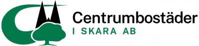 Centrumbostäder i Skara AB logotyp