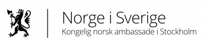 Norges Ambassad, Stockholm logotyp