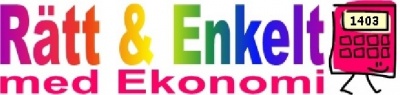 Rätt & Enkelt med Ekonomi AB logotyp