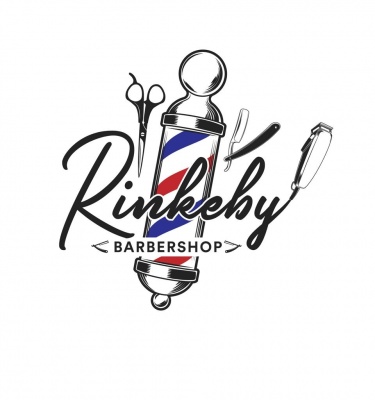 Rinkeby Barbershop AB logotyp