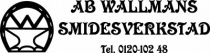 AB Wallmans Smidesverkstad logotyp