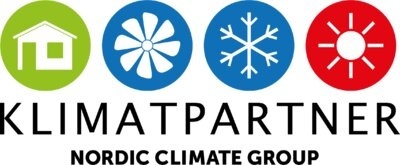 Klimatpartner företagslogotyp