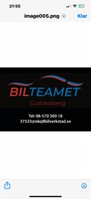 Bilteamet Gustavsberg ab logotyp