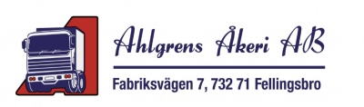 Ahlgrens Åkeri AB logotyp
