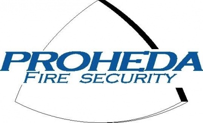 Proheda fire security AB logotyp