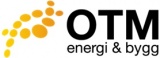 OTM energi & bygg företagslogotyp