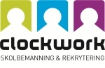 ClockworkSkolbemanning och Rekrytering logotyp