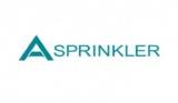 A-sprinkler företagslogotyp