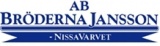 AB Bröderna Jansson -Nissavarvet logotyp