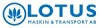 Lotus Maskin & Transport logotyp