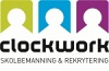 Clockwork Skolbemaning och Skolrekrytering logotyp