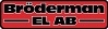 Bröderman EL AB logotyp